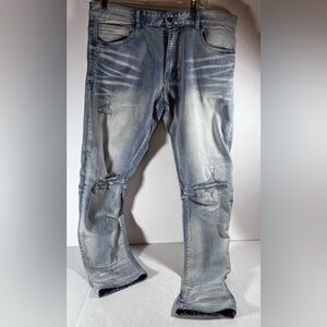 Decibel Distressed Stretch Jeans Size 36x32